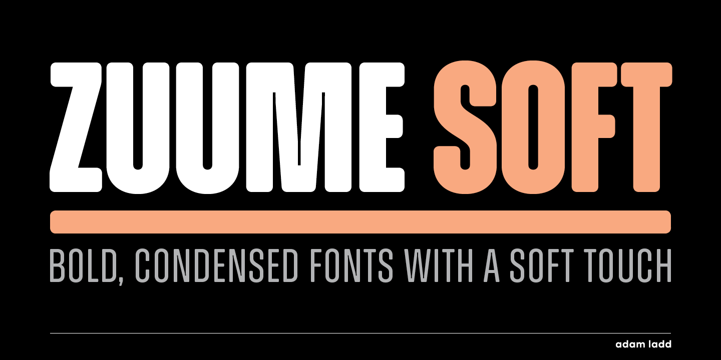 Zuume Soft Regular Font preview